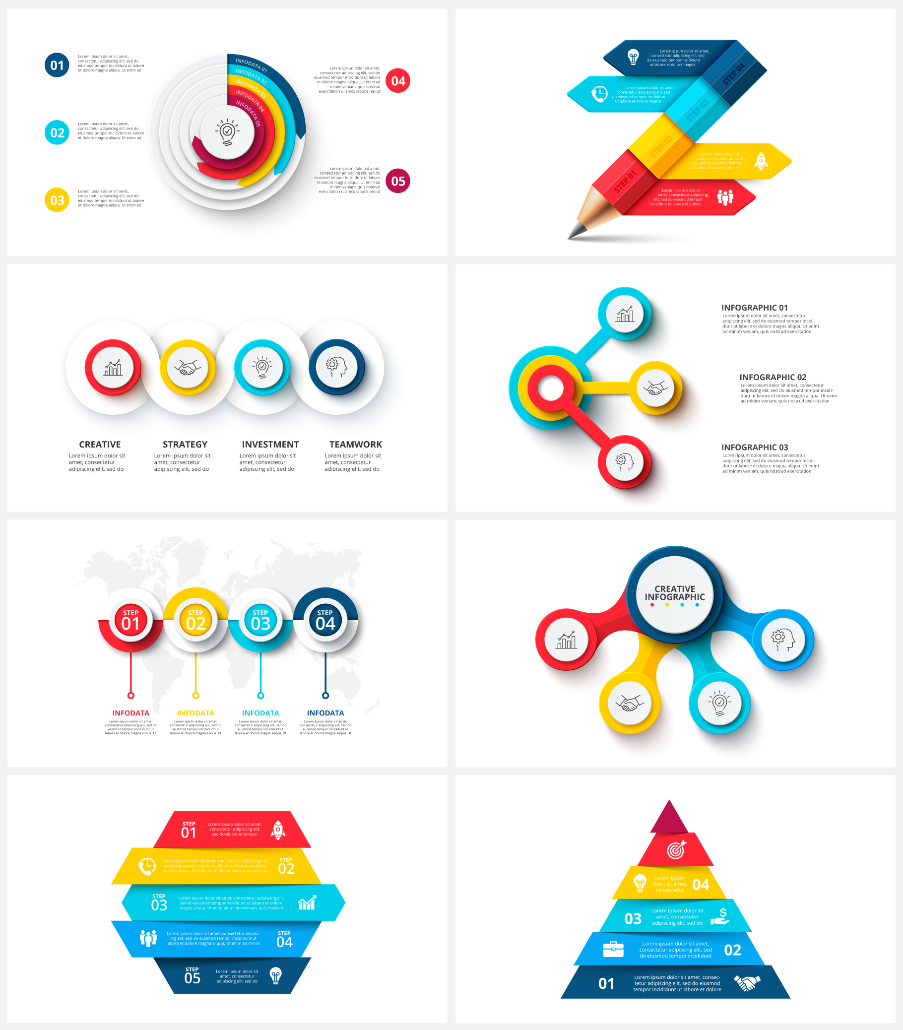 Creative Animated Infographic Presentations v.1.2 - 8