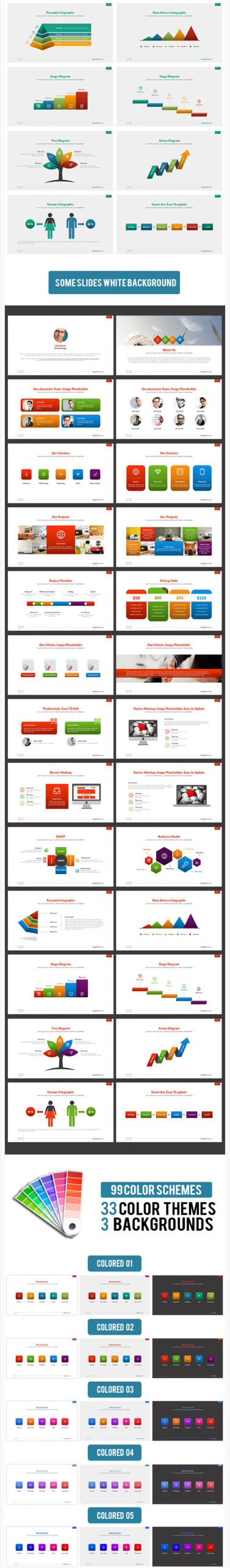 Best Simple Business PowerPoint Presentation Template