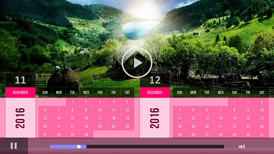 PowerPoint Calendar Template 2015-2016 - 1