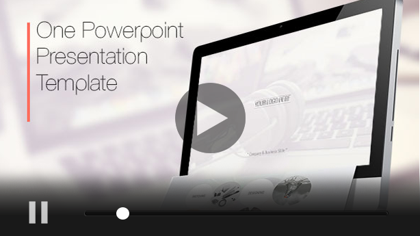 One Power Point Presentation Template - 1